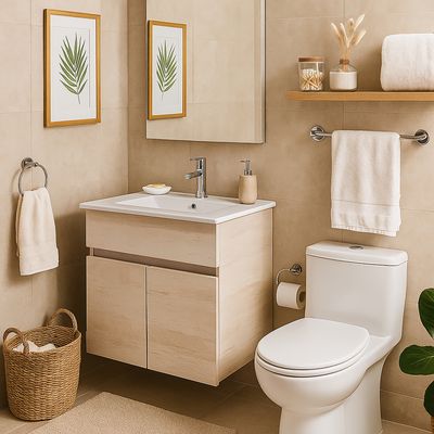 Imagen 2 del producto Mueble Vanitorio a Muro Roble Bardolino 61.5x57x47 cm