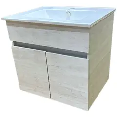 TEBISA - Mueble Vanitorio Vicenza Roble Vicenza 61.5x57x47 cm