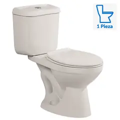 BARCELO - Wc Granada Descarga a Piso 30,5 cm 14 Litros Blanco