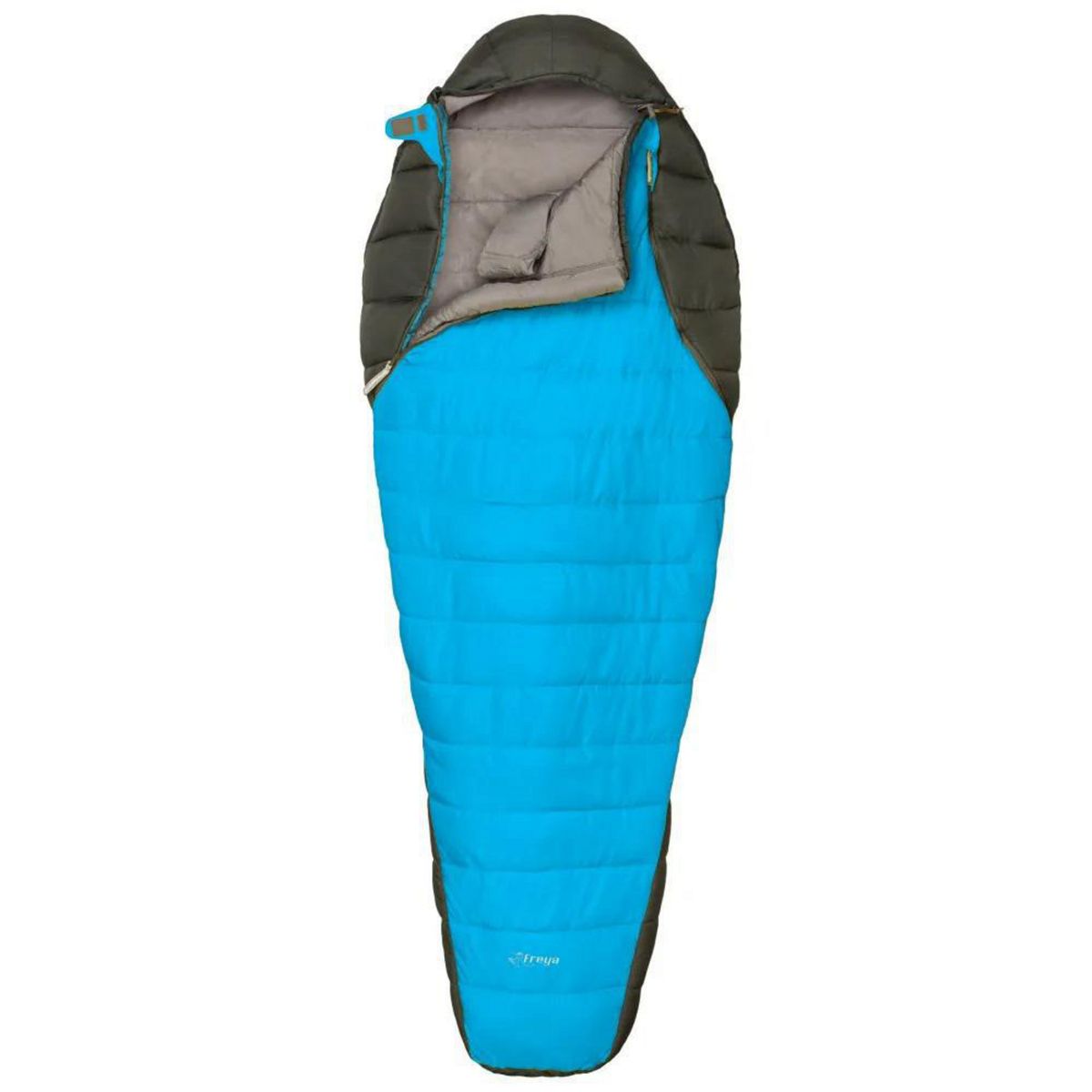 DOITE - Saco de dormir Momia Freya Celeste/Gris