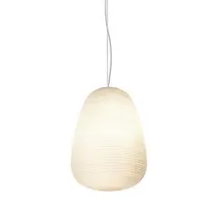 LUP - Lámpara Colgante Cloud Vidrio Blanco 40 31 cm
