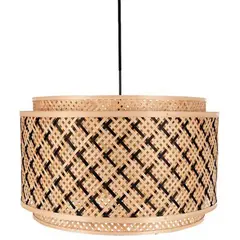 LUP - Lámpara Colgante Pattaya Bambú Beige 18 53 cm
