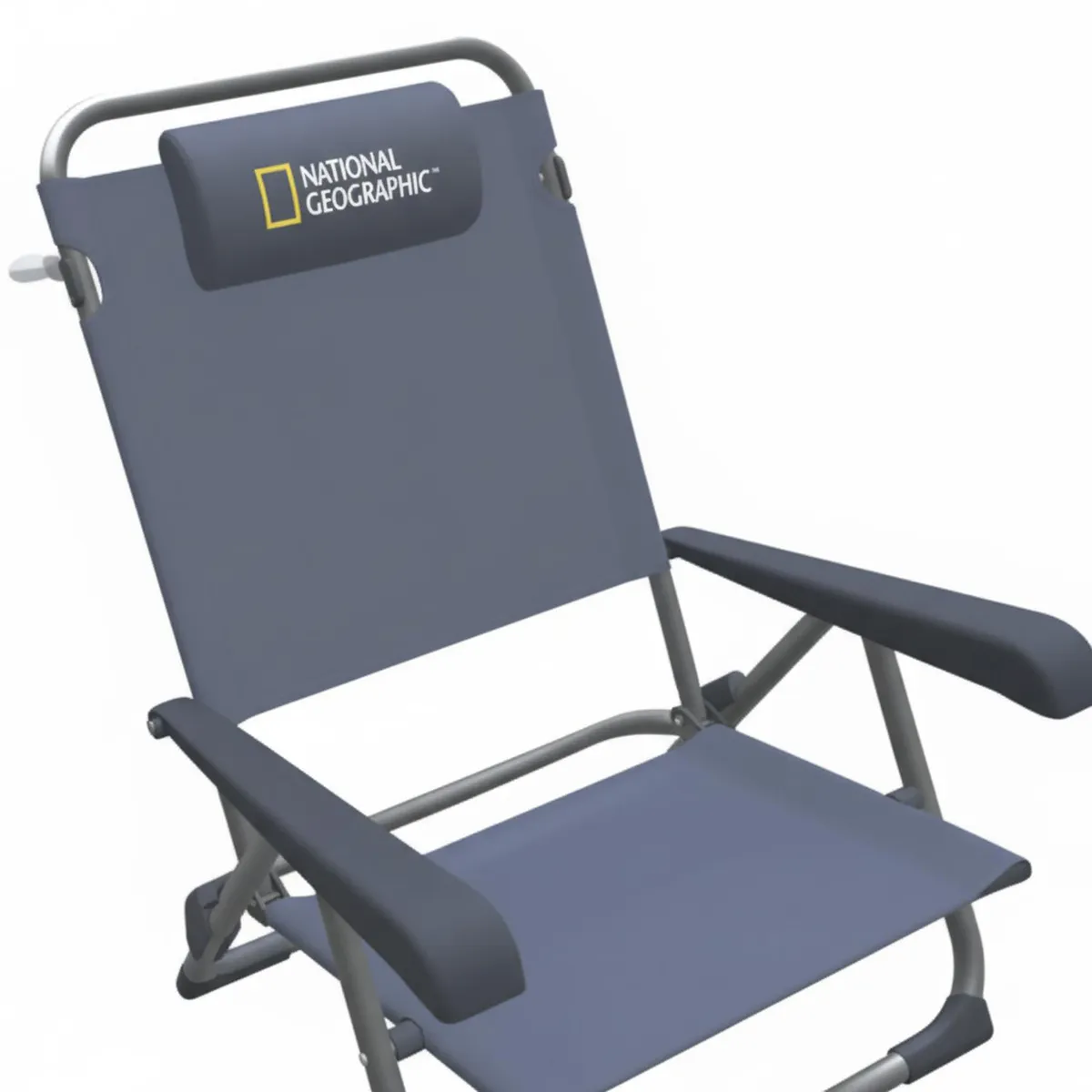 NATIONAL GEOGRAPHIC - Silla Plegable Playa 60.5x9x72.5 cm Azul