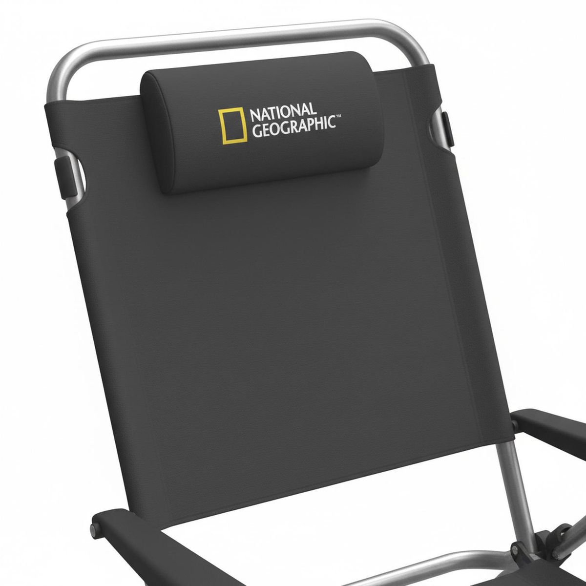 NATIONAL GEOGRAPHIC - Silla Playa Plegable 60.5x9x72.5 cm Negro