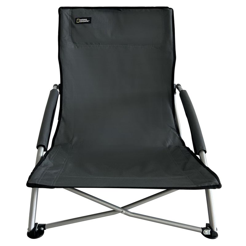 NATIONAL GEOGRAPHIC - Silla Plegable Playa Bahamas 13.5x14x75.5 cm Negro