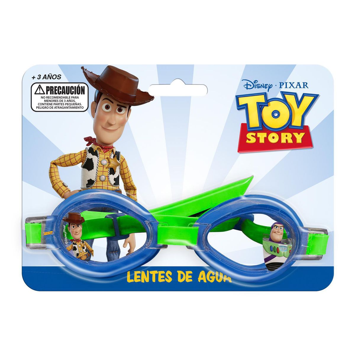 DISNEY - Lentes de Agua Toy Story Plástico Azul