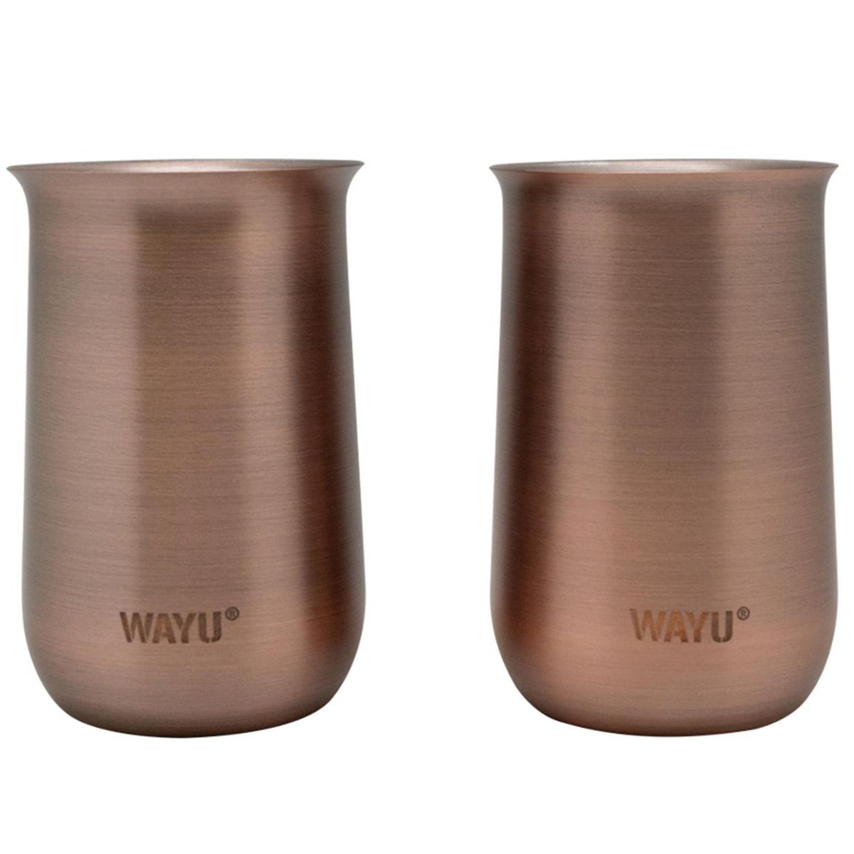 WAYU - Set 2 vasos aperitivo Copper Line