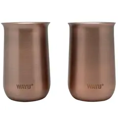WAYU - Set 2 vasos aperitivo Copper Line