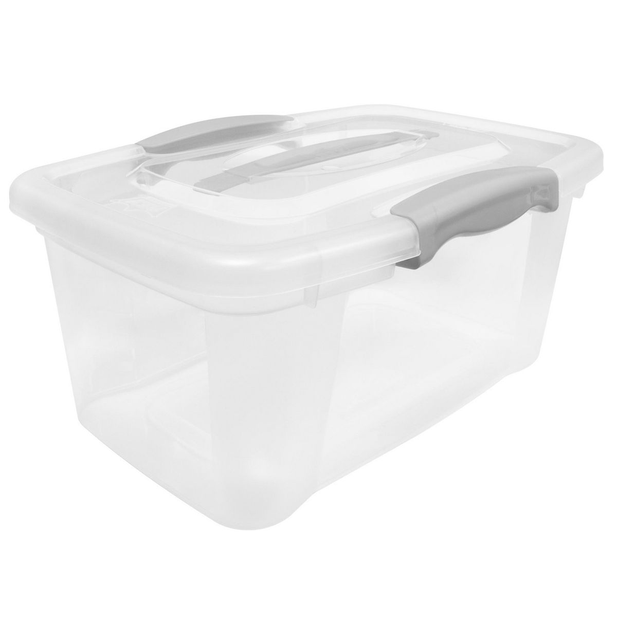 JUST HOME COLLECTION - Caja 22.3x15x32.7 cm 6.5 l Transparente