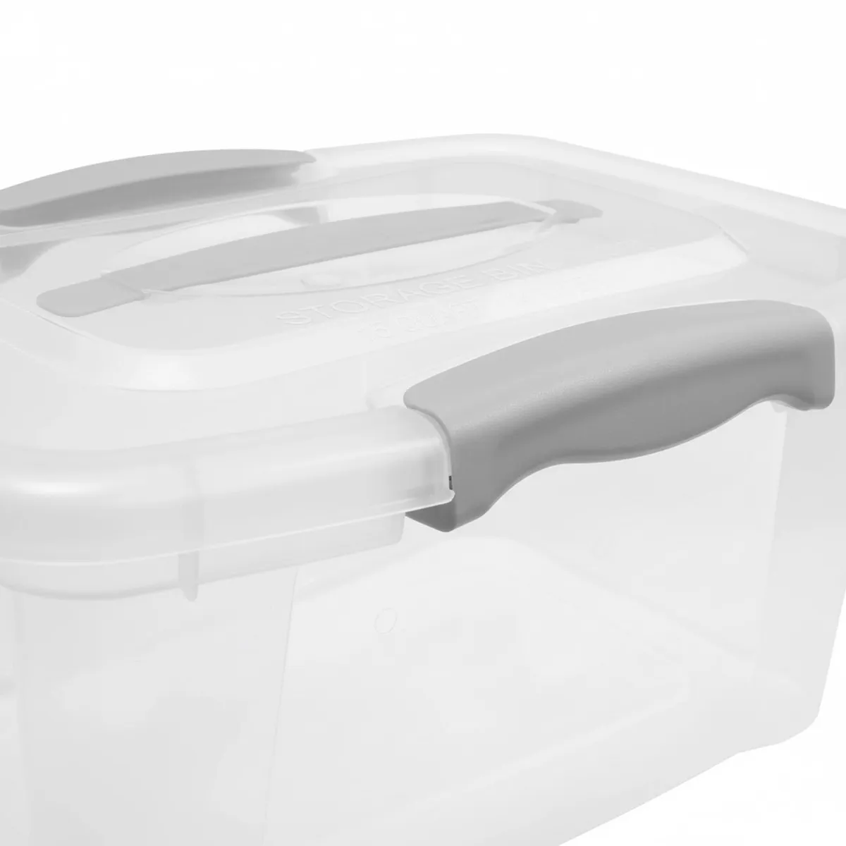 JUST HOME COLLECTION - Caja 22.3x15x32.7 cm 6.5 l Transparente