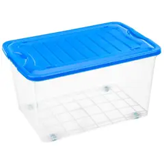 JUST HOME COLLECTION - Caja 36x30x53 cm 38 l Transparente