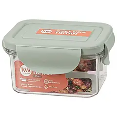 KW - Contenedor tritan rectangular 185 ml
