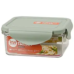 KW - Contenedor tritan rectangular 400 ml