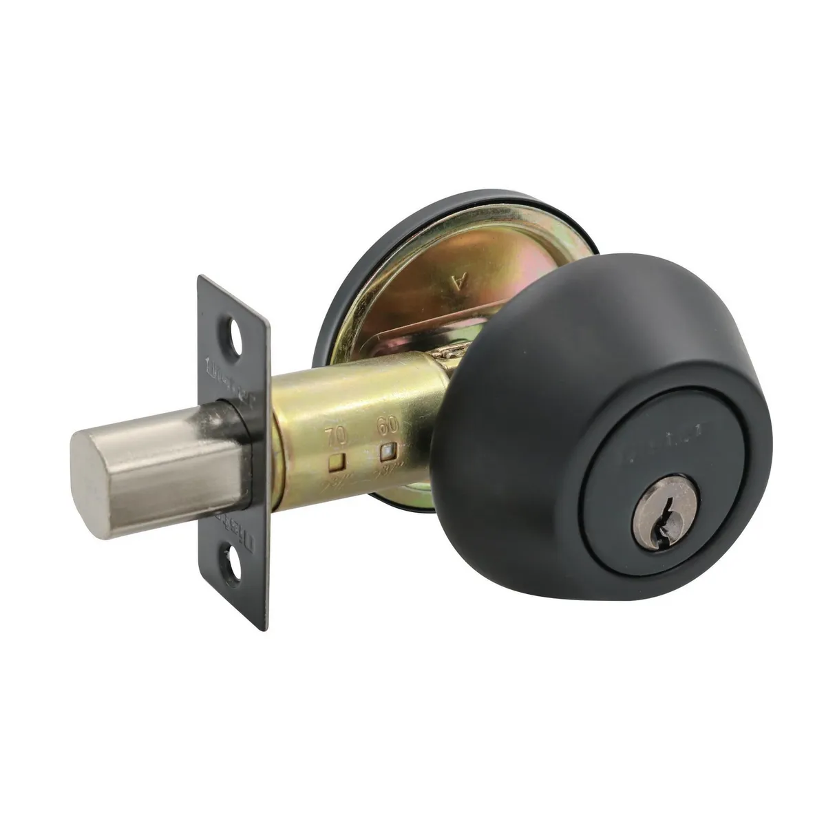 ODIS - Cerrojo tubular Acceso Tubular Embutida Negro 