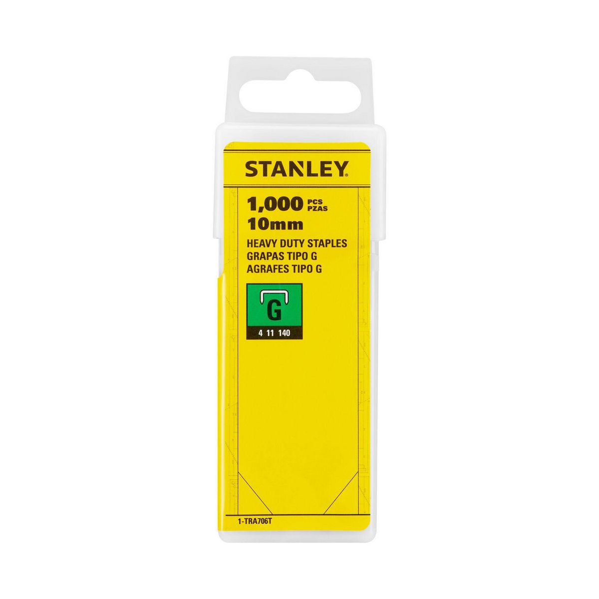 STANLEY - Grapas para trabajo pesado 3/8"