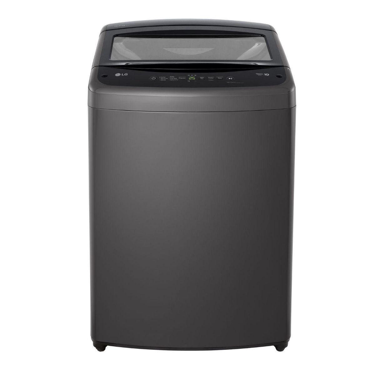 LG - Lavadora Carga Superior 19 kg Negro WT19MVTB