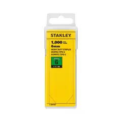 STANLEY - Grapas para trabajo pesado 1/4"