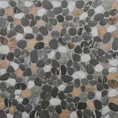 CORDILLERA - Cerámica 45x45 cm Piedra Rio Color Mix 2.29 m2