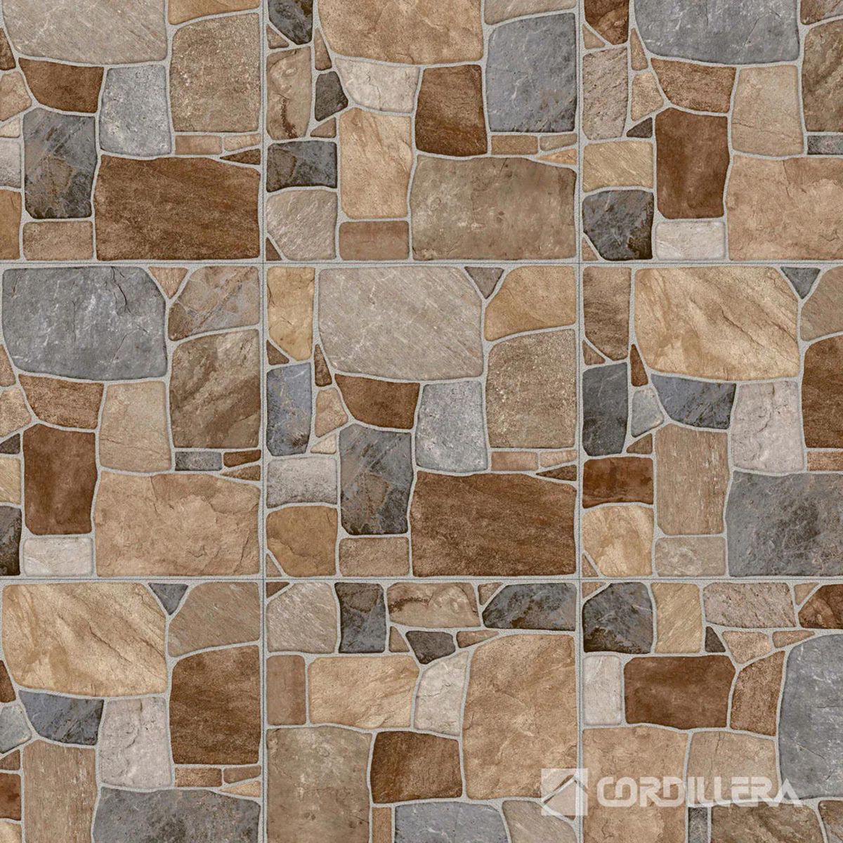 CORDILLERA - Cerámica 45x45 cm Avalon Mix Café 2.29 m2