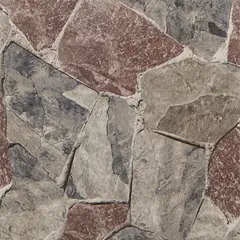 CORDILLERA - Cerámica 45.3x45.3 cm Arusha Porfido Mix Gris/Ladrillo 2.25 m2