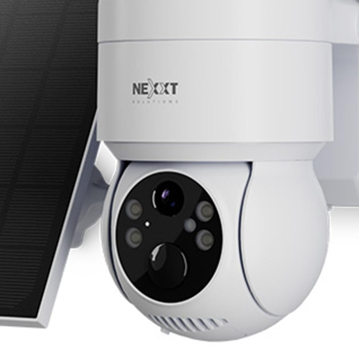 NEXXT SOLUTIONS - Camara Wifi PTZ 2K Solar