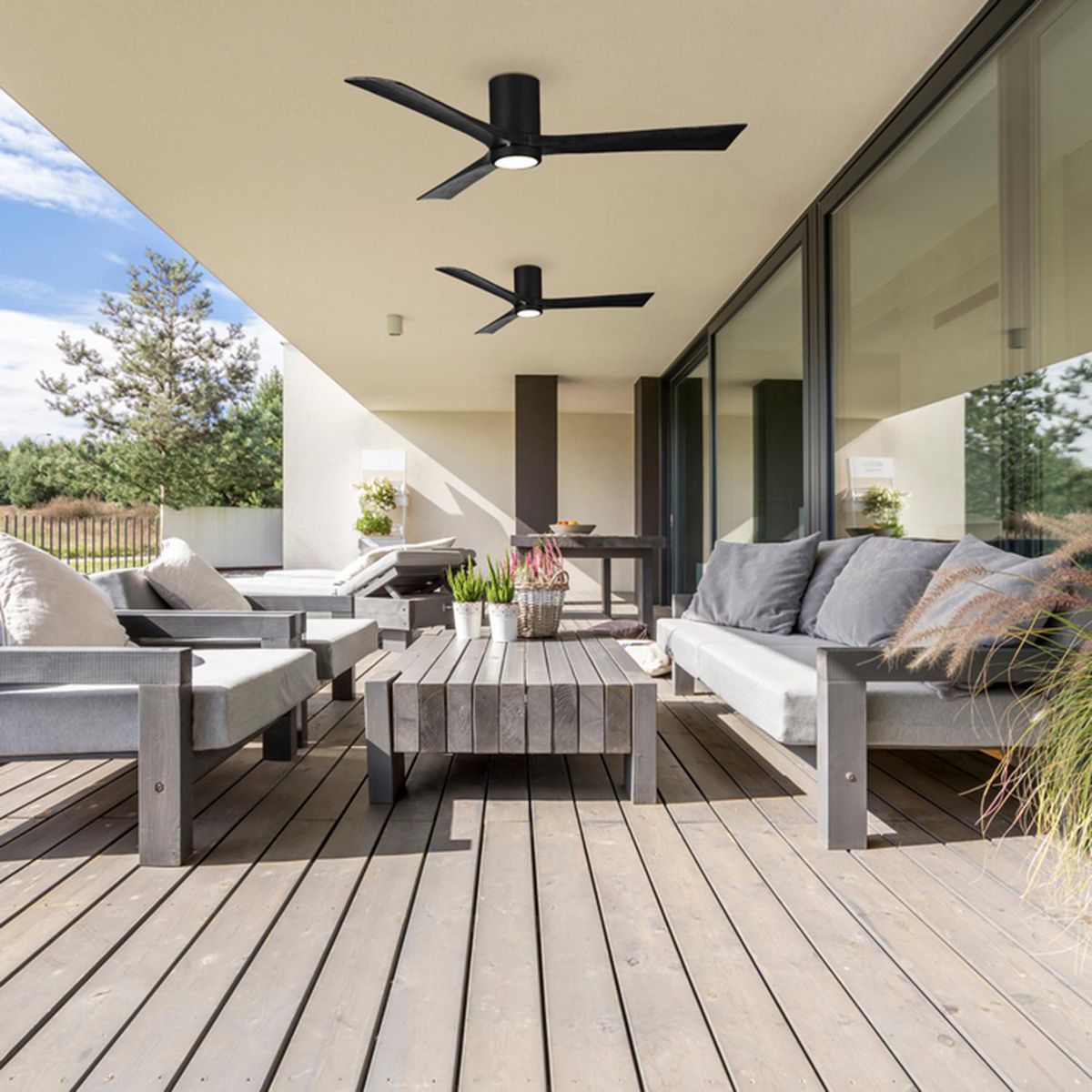 PRIMATERM - Ventilador De Techo Oslo Café