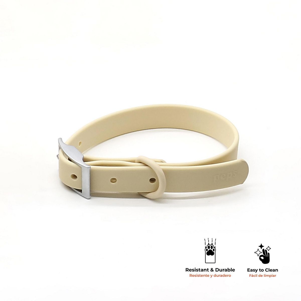 URBAN PET - Collar Impermeable de Lujo Talla S Blush