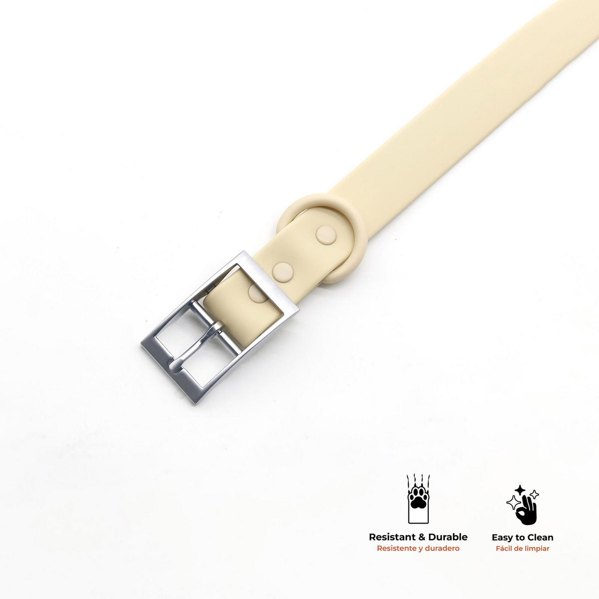 URBAN PET - Collar Impermeable de Lujo Talla S Blush