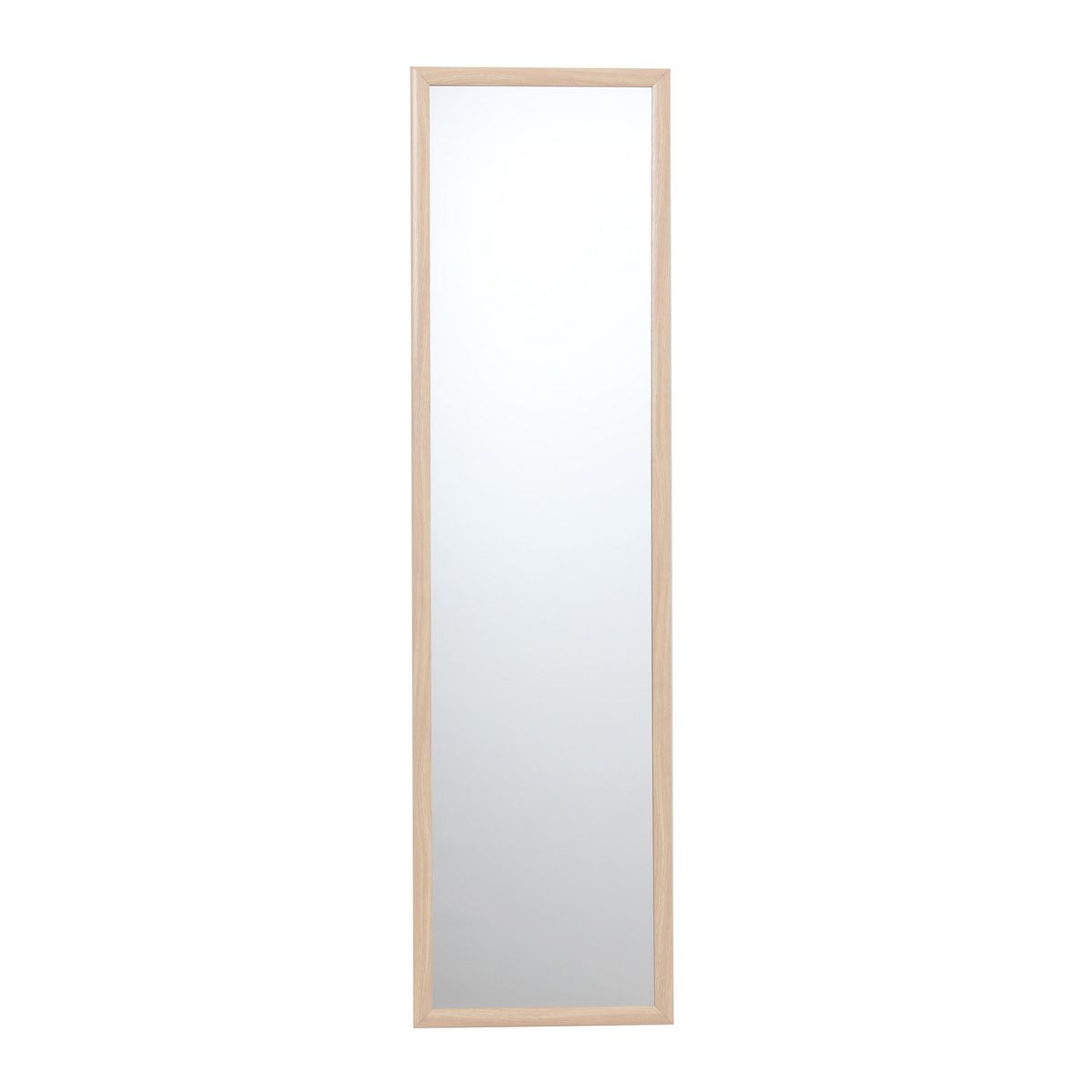 MOOD - Espejo Decorativo Forma Rectangular 30x120 cm Beige Natural