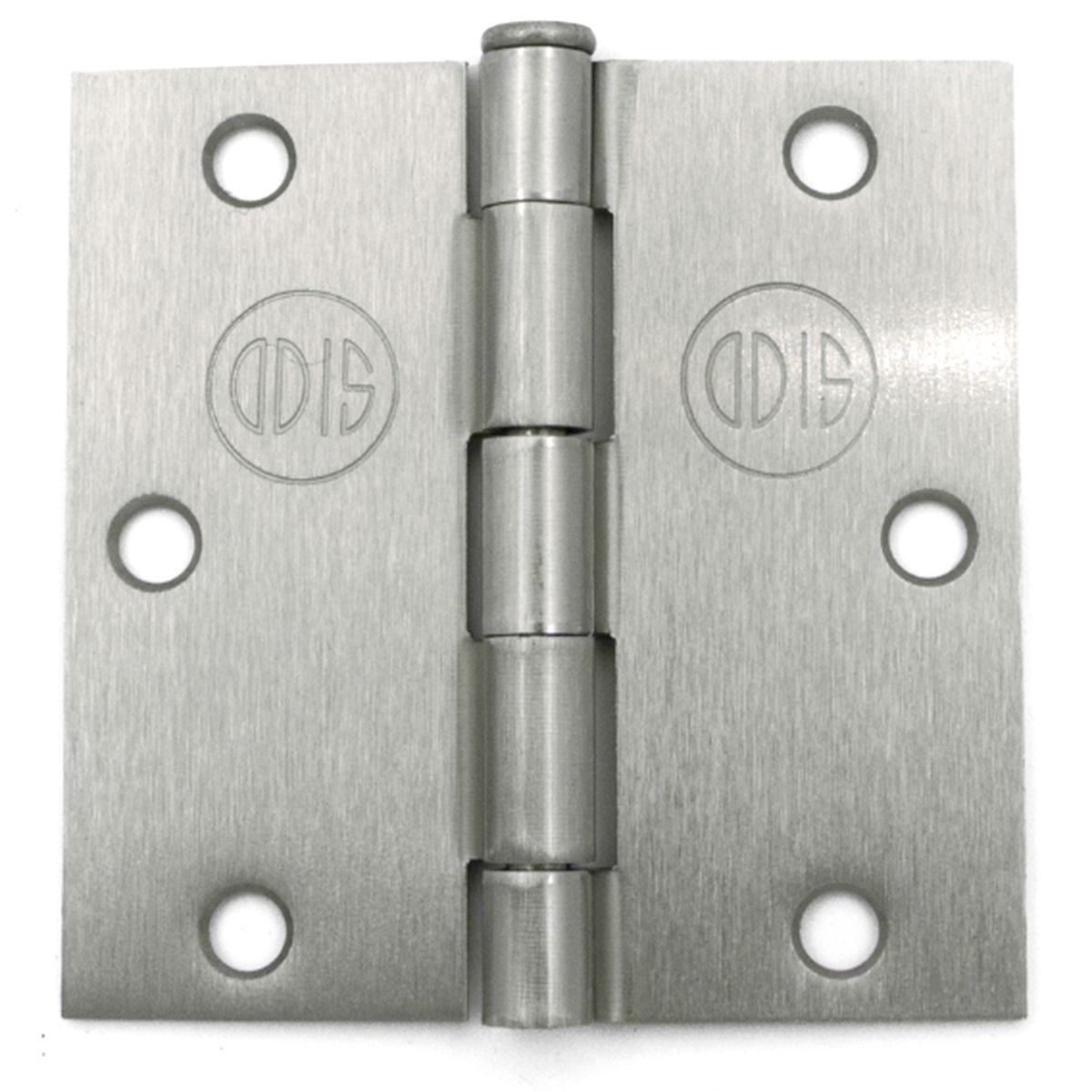 ODIS - Pack 3 Bisagras Acero 3,5"x 3,5"x 2.0mm plata