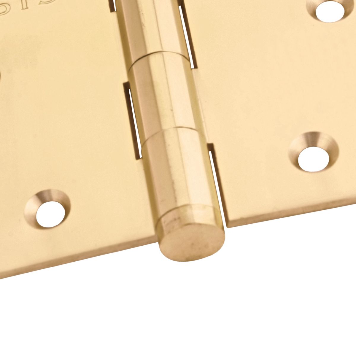 ODIS - Pack 2 Bisagras Acero 3,5x3,5x20 Canto Recto Bronce