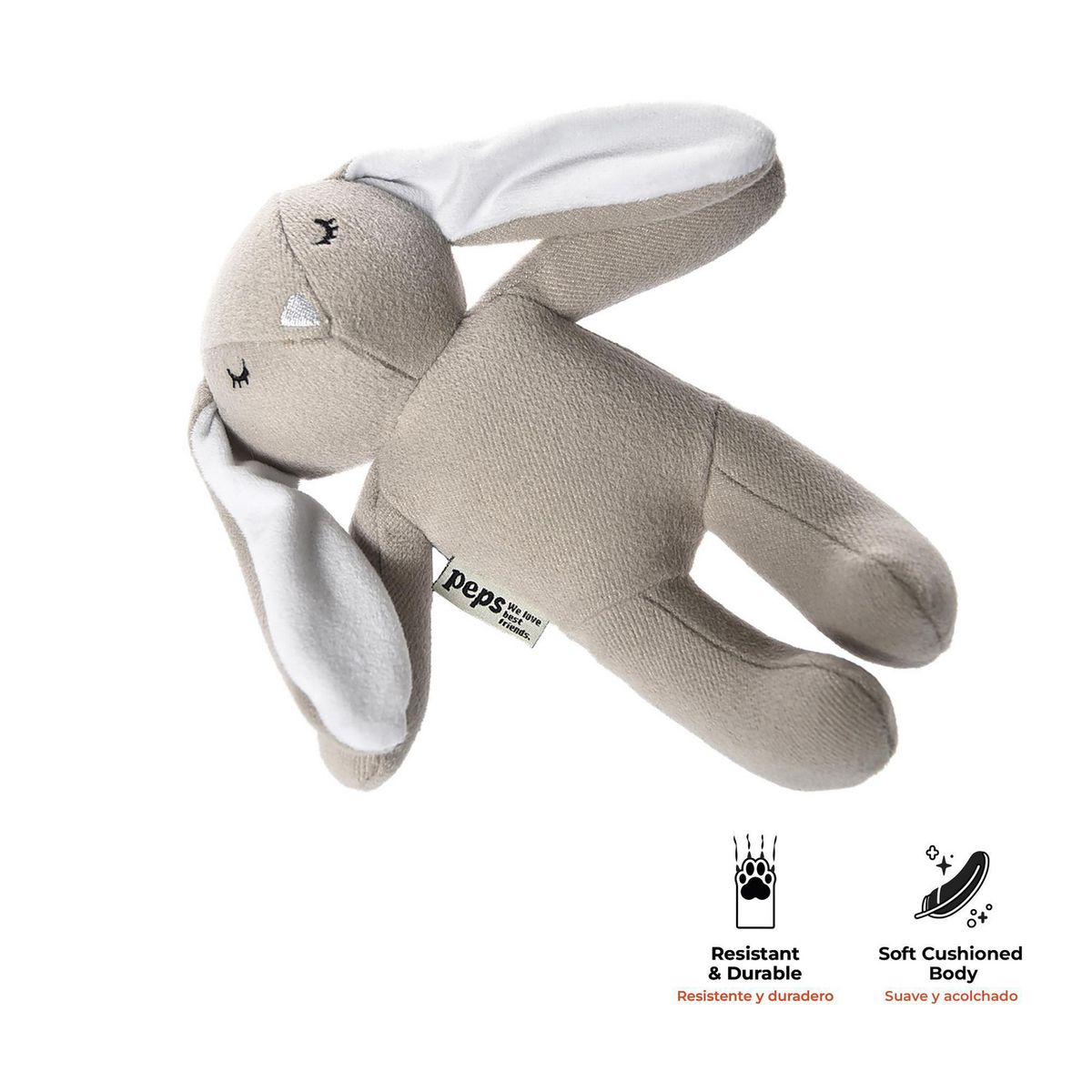 URBAN PET - Juguete para Perro Peluche de Conejo con Sonido