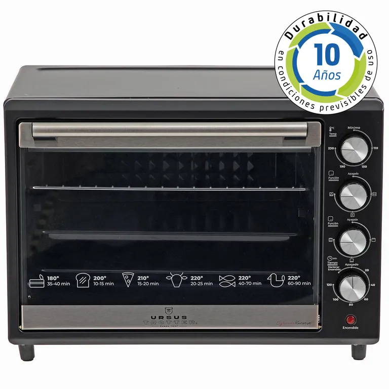 Horno Eléctrico 48 Litros UT-BACKOFENPRO48B