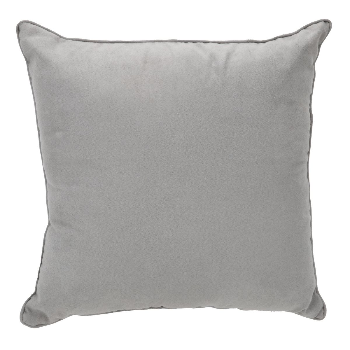 ATMOSPHERA HOME - Cojín Felpa Plata 50x50 cm