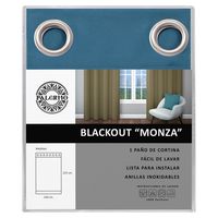 Cortina Blackout 140x225 cm Petroleo