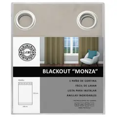 PALERMO - Cortina Blackout 140x225 cm Taupe