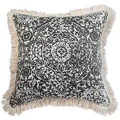 MERIGGI - Cojín Decorativo 45x20 cm Gris