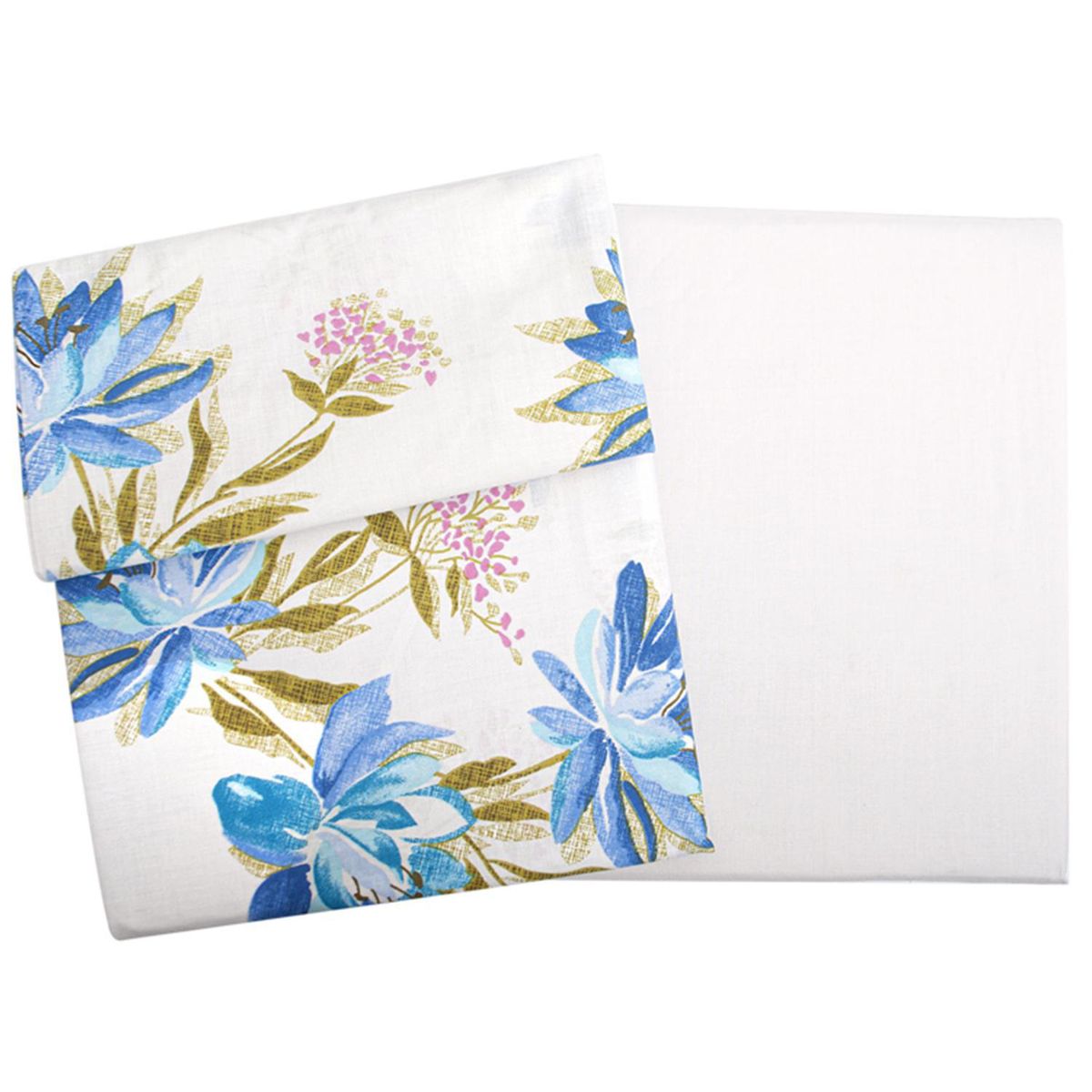 PALERMO - Set de sabana Lilium Queen 144 Hilos Azul