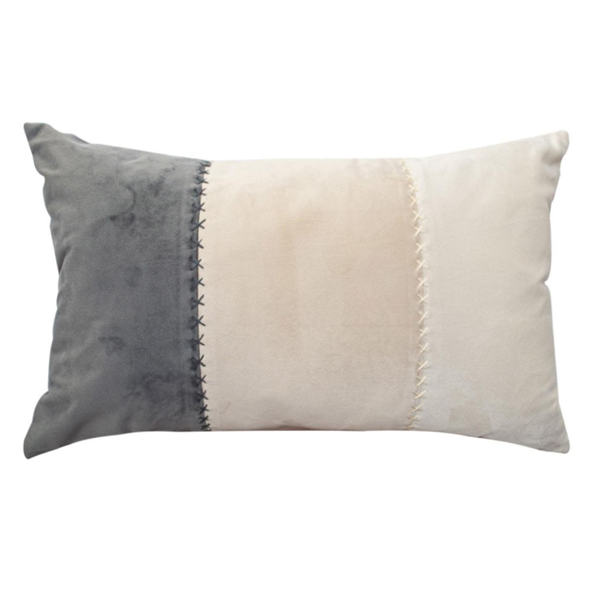 MERIGGI - Cojín Decorativo Beige 30x20 cm