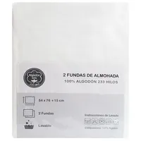 Par funda de almohada blanco 233 h