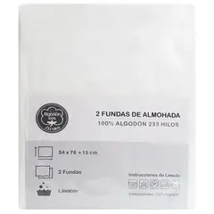 PALERMO - Par funda de almohada blanco 233 h