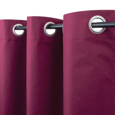 Imagen 2 del producto Cortina Blackout 140x225 cm Burdeo