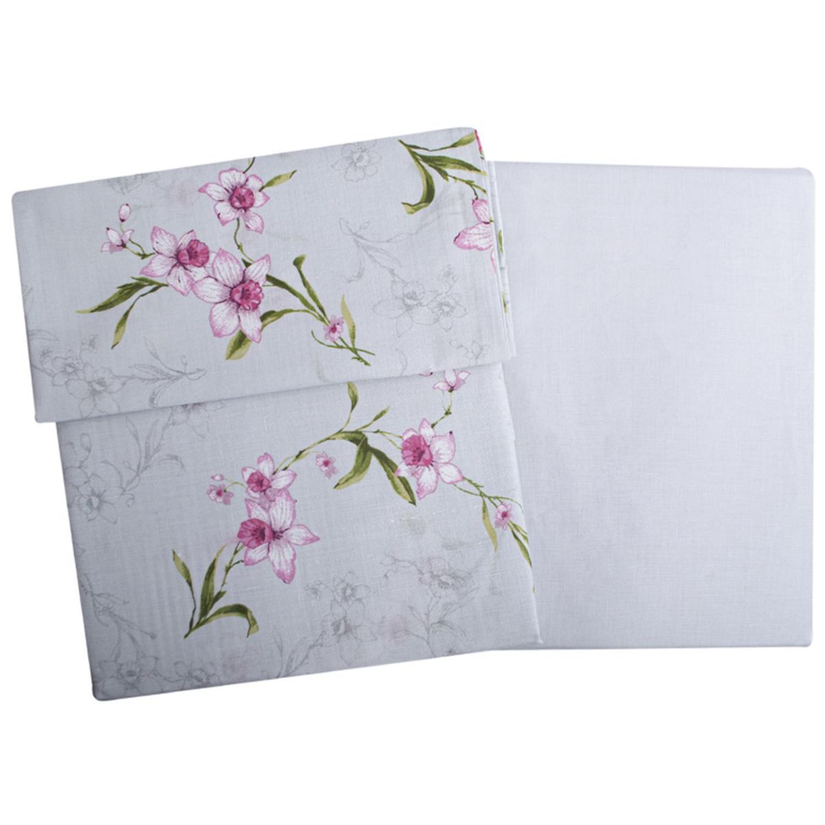 PALERMO - Set de sabana Narciso Queen 144 Hilos Gris