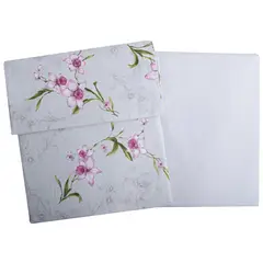 PALERMO - Set de sabana Narciso Queen 144 Hilos Gris