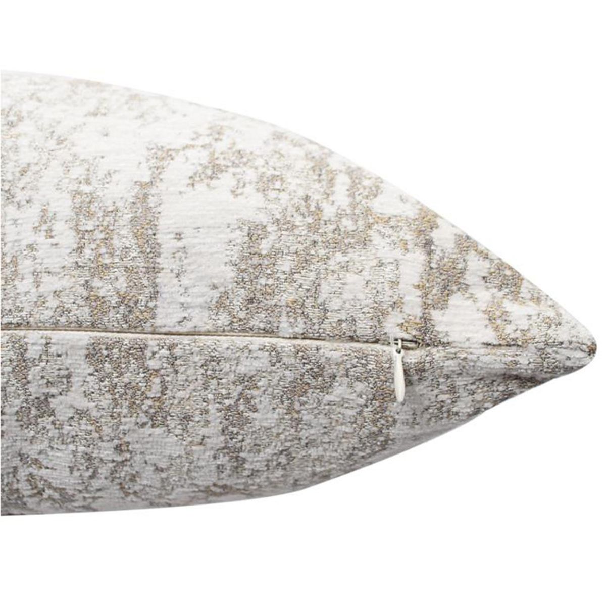 MERIGGI - Cojín Decorativo Taupe 45x20 cm