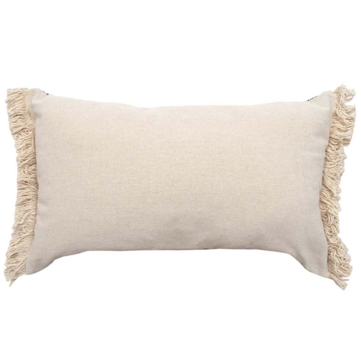 MERIGGI - Cojín Decorativo Beige 30x20 cm