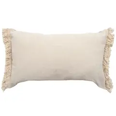 MERIGGI - Cojín Decorativo Beige 30x20 cm