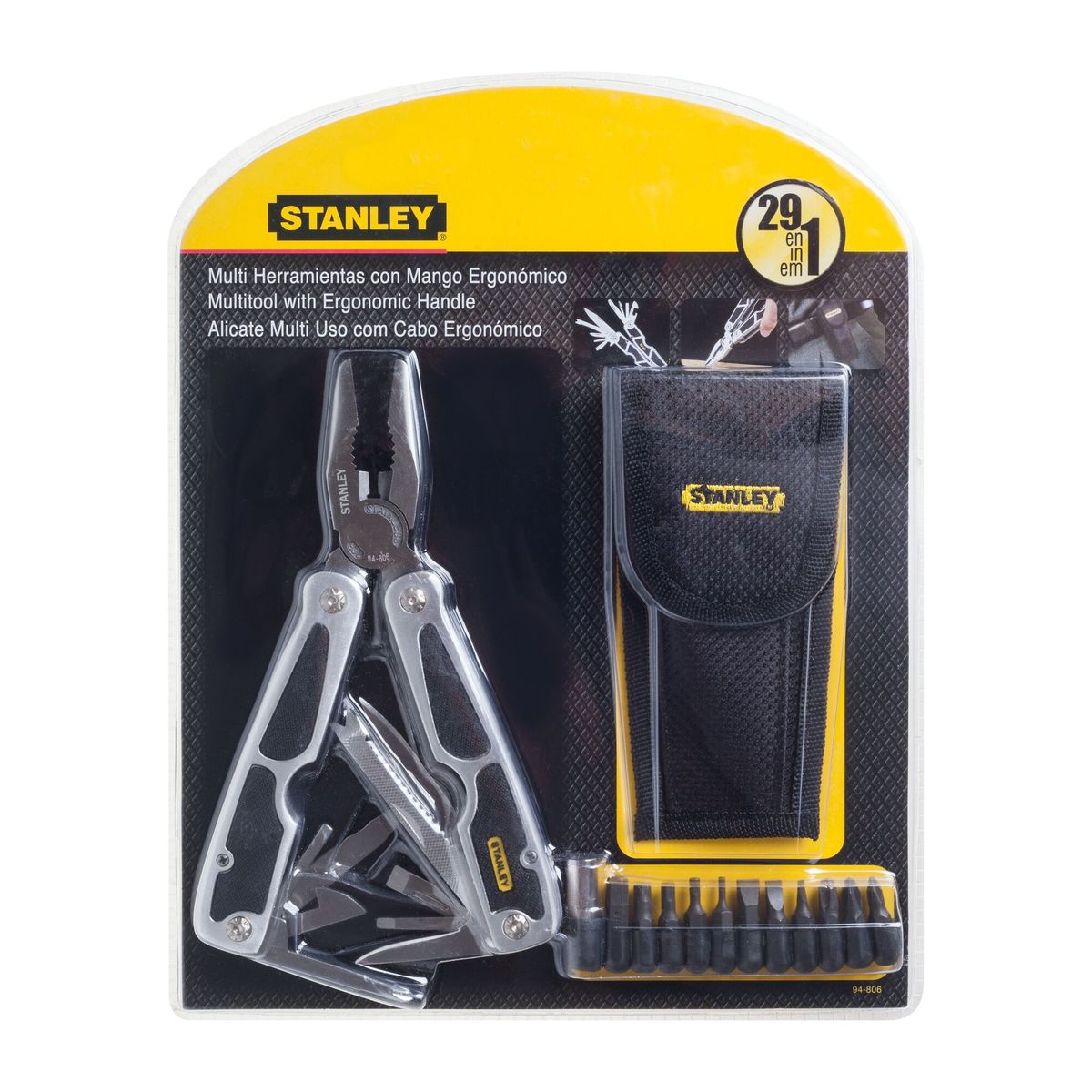 STANLEY - Multi Herramienta con Mango Ergonómico