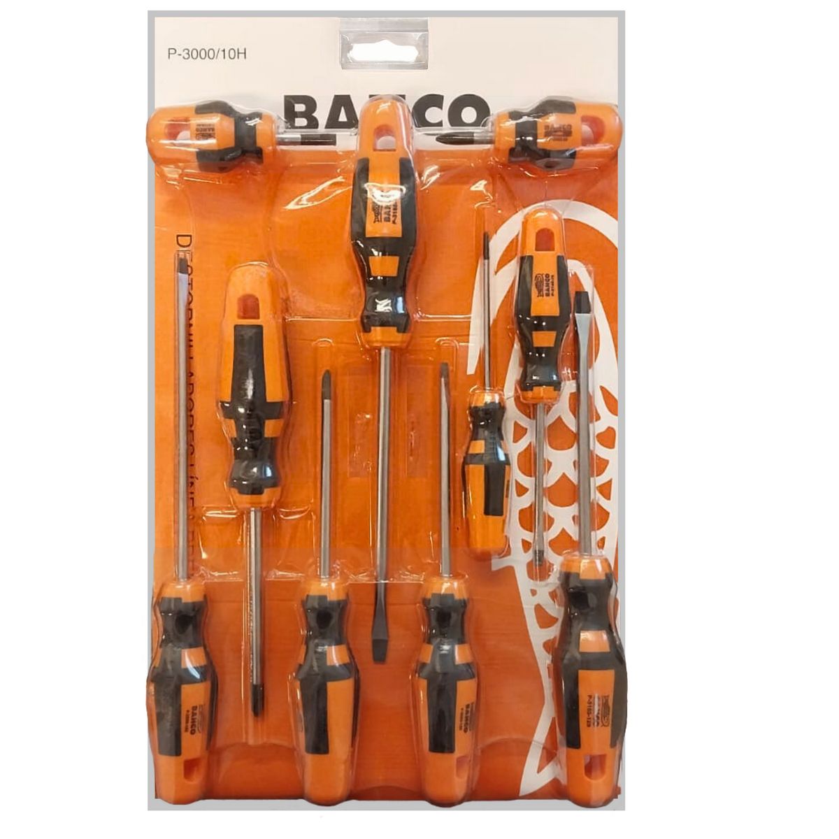 BAHCO - Set 10 atornilladores