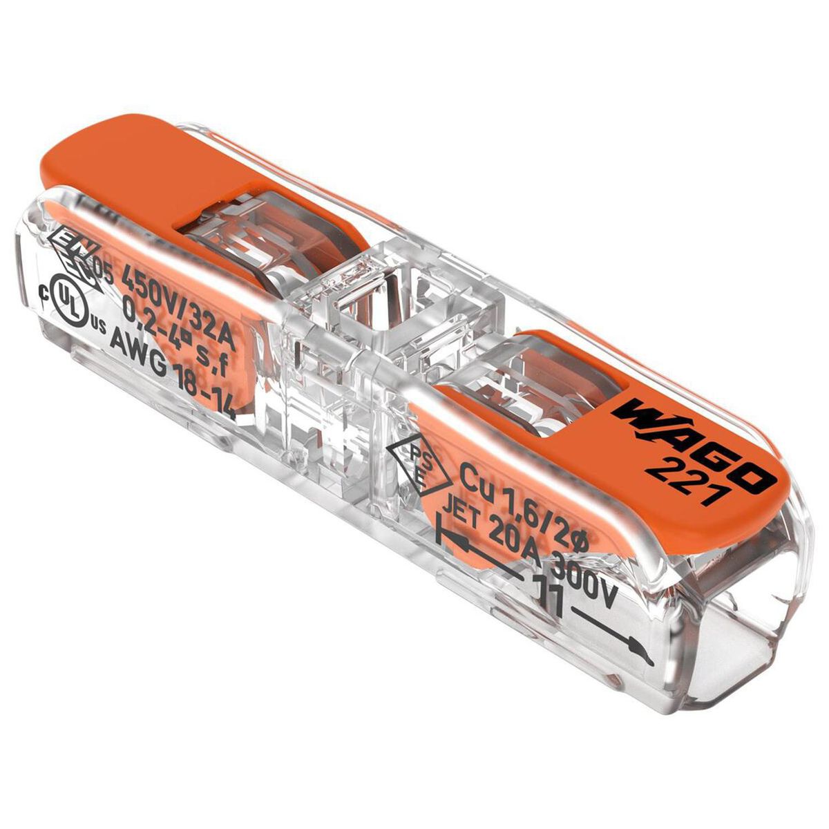 WAGO - Pack 3 conector en línea